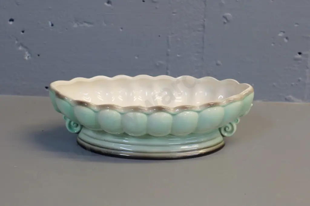 Titan Studio New Zealand pottery flower trough vase model B108 H-70 W-250 Image 1++
