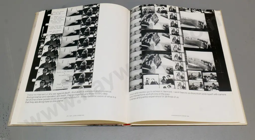 hard cover photography book - Robert Frank - Lines of My Hand, first American edition 1989, wear and some wrinkling Image 1++