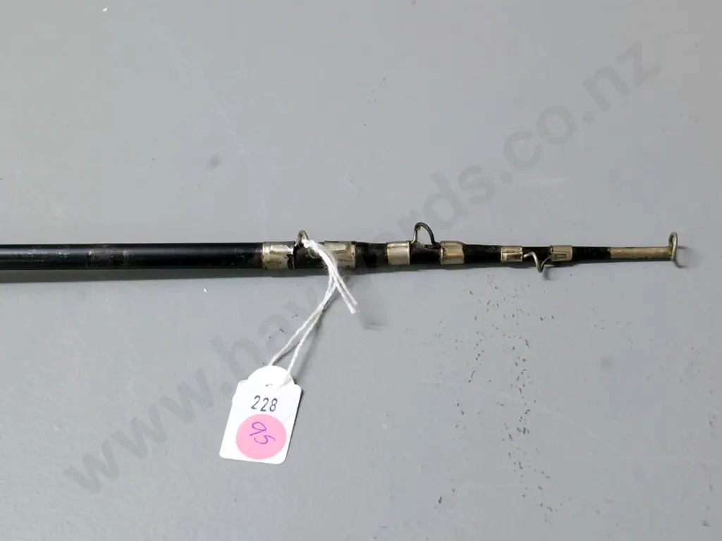Homaco Bristol Connecticut telescoping fly fishing rod - extended length 2700, 970 collapsed Image 1++