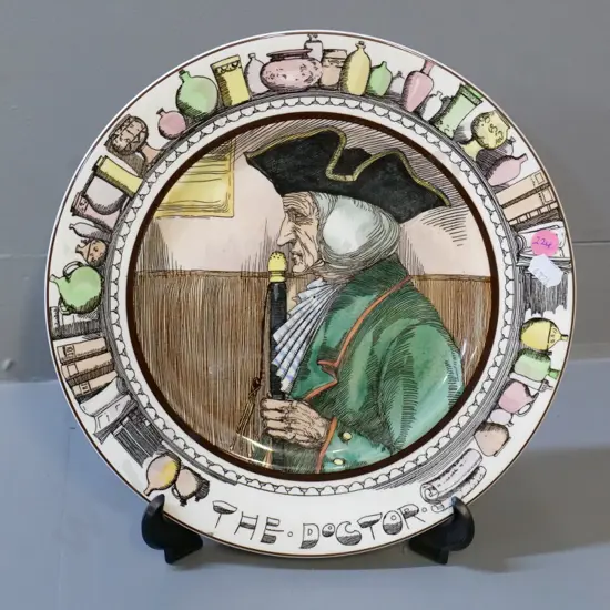 Royal Doulton plate - The Doctor - D260