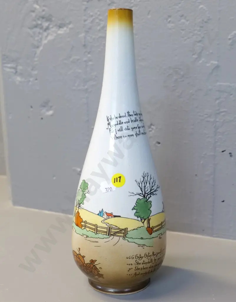 Burleigh vase - Bailiff's Daughter of Islington - H300 Image 1++