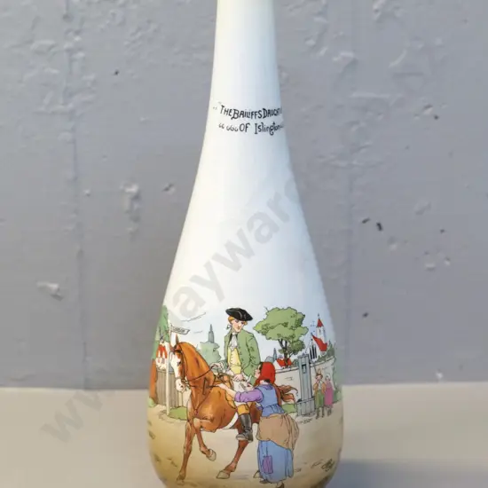 Burleigh vase - Bailiff's Daughter of Islington - H300