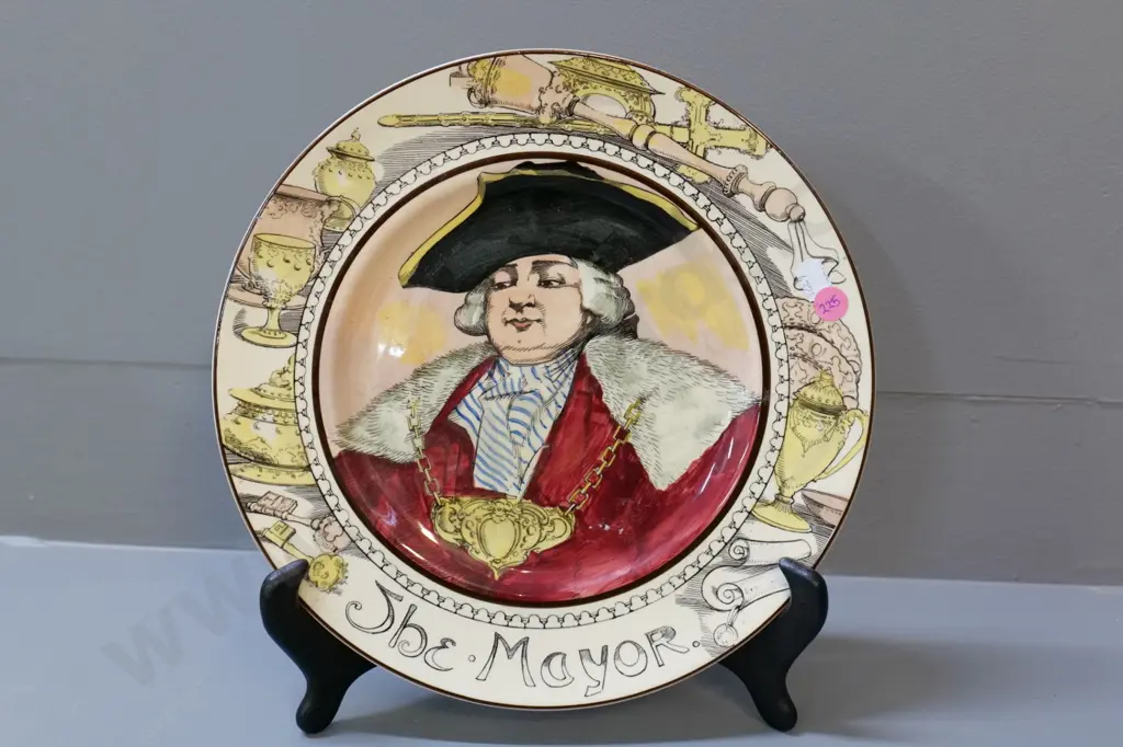 Royal Doulton plate - The Mayor - D270 Image 1++