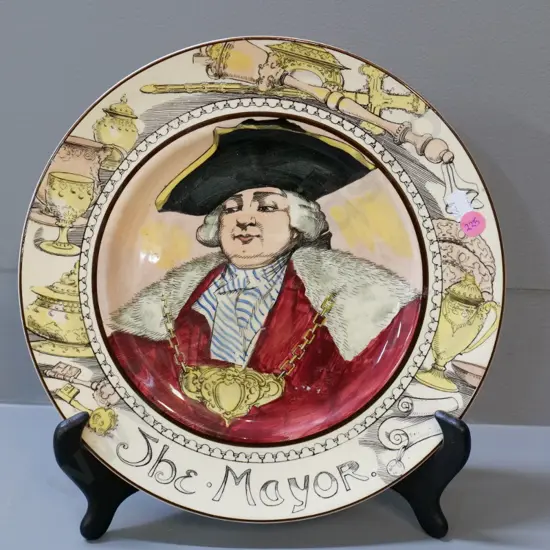 Royal Doulton plate - The Mayor - D270