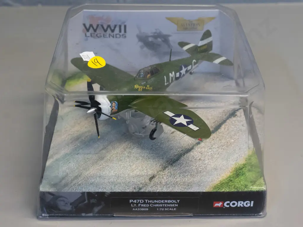 Corgi 1:72 die-cast USAF P47D Thunderbolt fighter in original packaging Image 1++