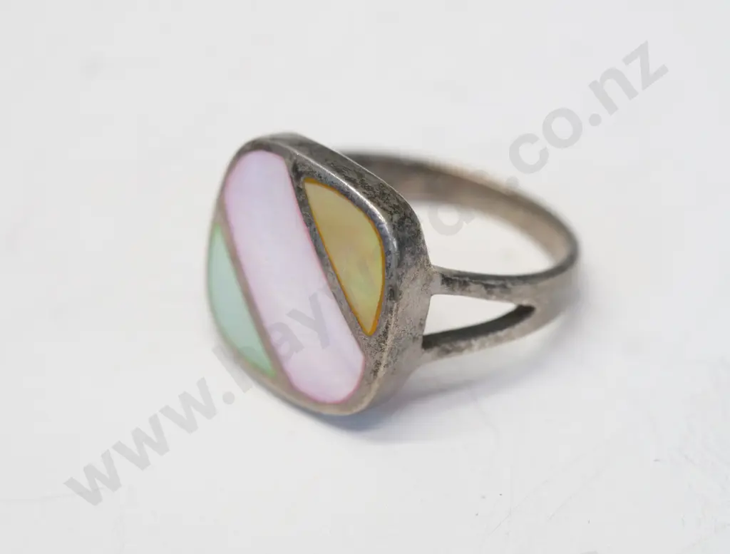 silver ring stamped 925 Image 1++