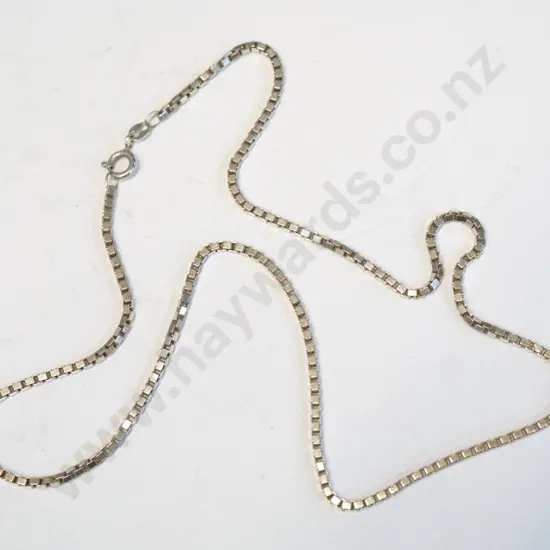 silver link chain stamped 925