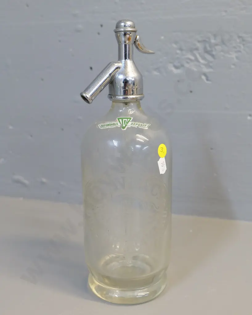vintage soda syphon - Lane & Co Dunedin & Oamaru H-300 Image 1++