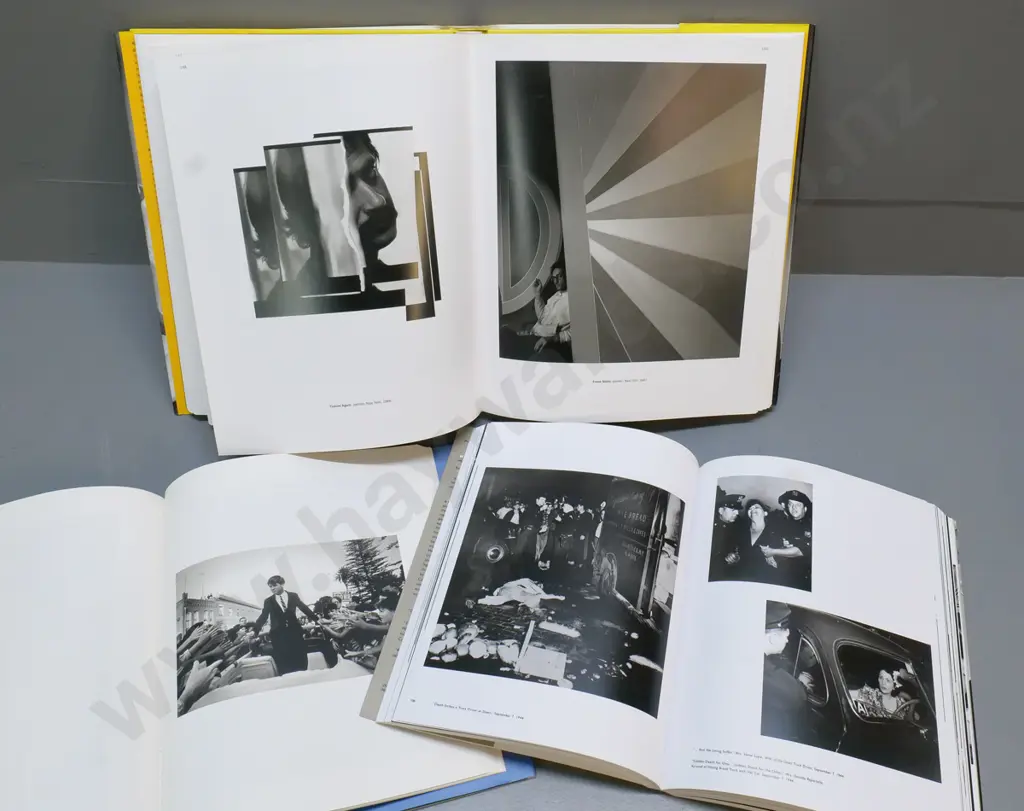 3 photo books - Weegee's World 2000, Arnold Newman large size Taschen 2000 & Steve Shapiro First Ed. 2000 Image 1++