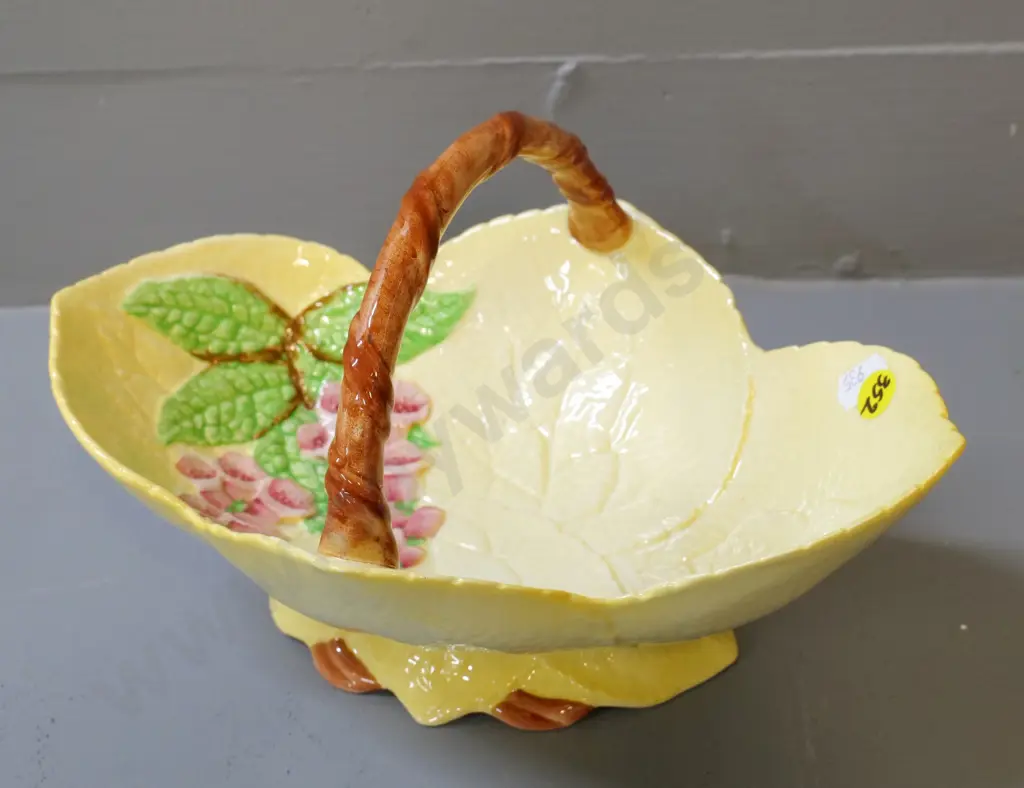 Carlton Ware foxglove basket H-160 L-300 Image 1++