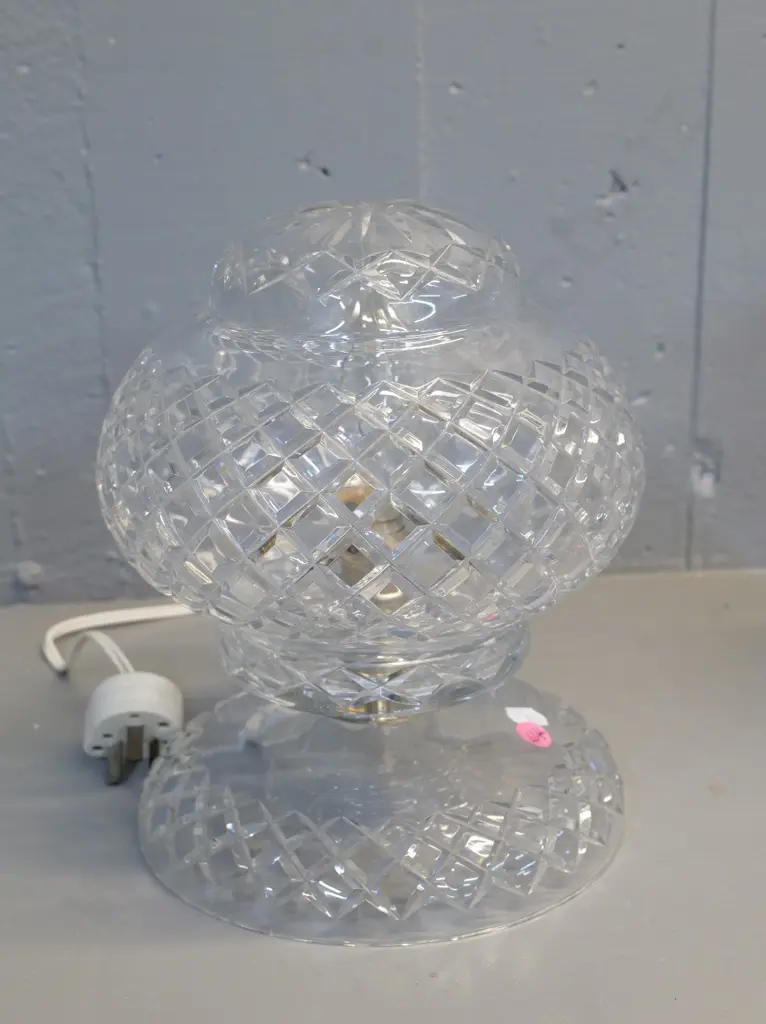 cut crystal table lamp H-240 Image 1++