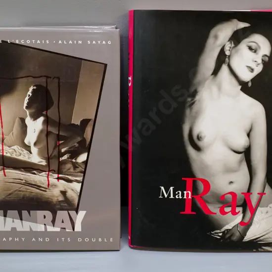 2 hard cover photography books on Man Ray - Gingko Press 1998 and Taschen 2000
