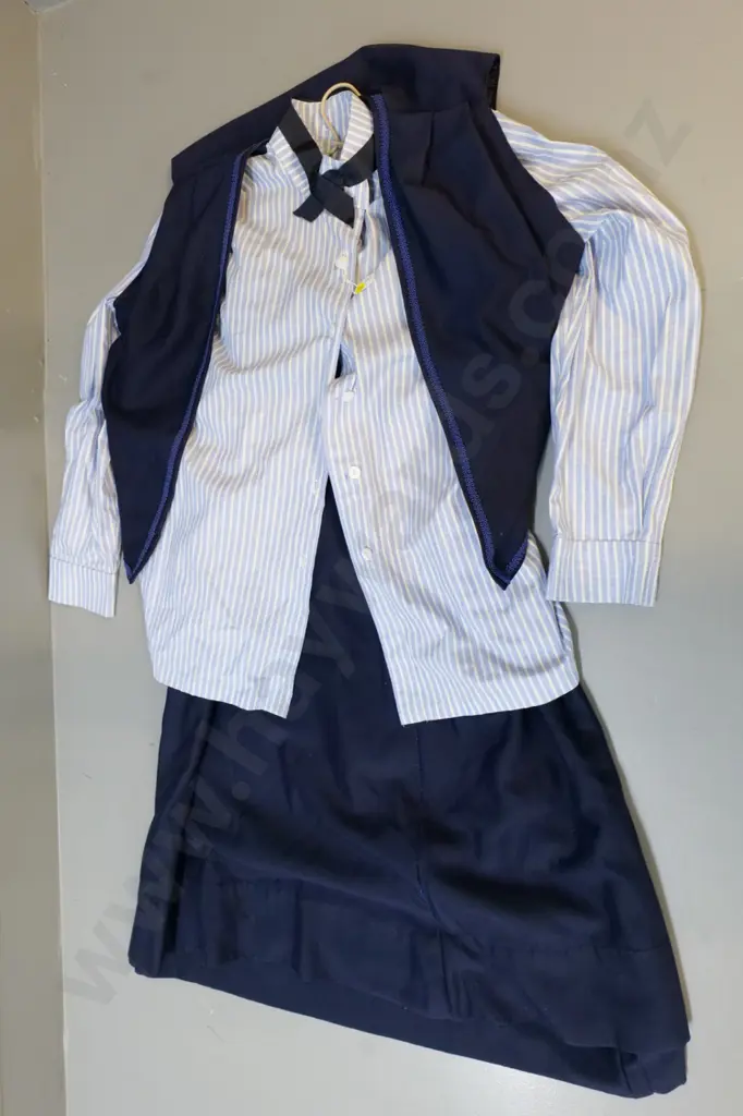 vintage costume items - Edwardian day wear skirt, blouse and waistcoat Image 1++