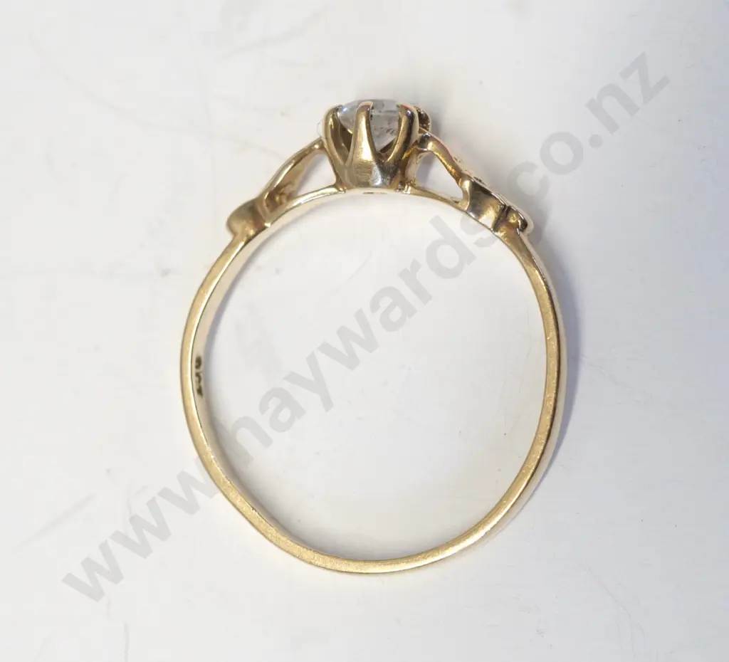 9ct cz dress ring Image 1++