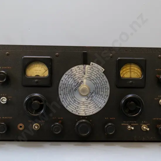 vintage Hallicrafters Super Skyrider shortwave radio receiver - condition unknown H240 W535 D330