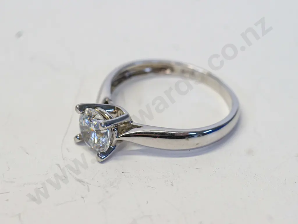 cz dress ring stamped 925 Image 1++