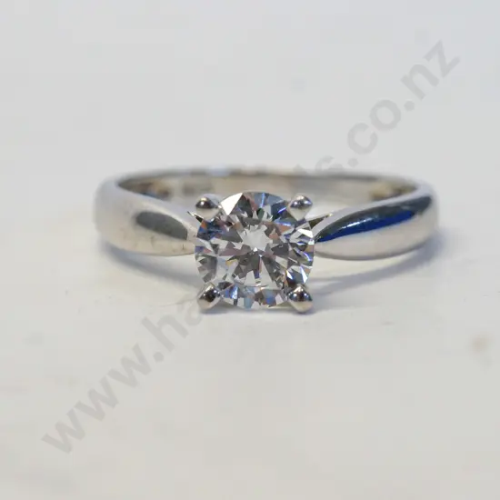 cz dress ring stamped 925