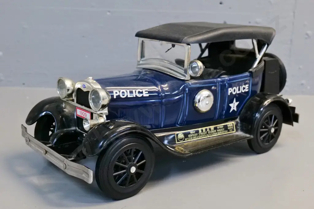 Jim Beam sealed decanter with original box - 1929 Model A Ford Police Car L-390 Image 1++