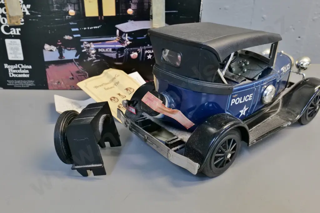 Jim Beam sealed decanter with original box - 1929 Model A Ford Police Car L-390 Image 1++
