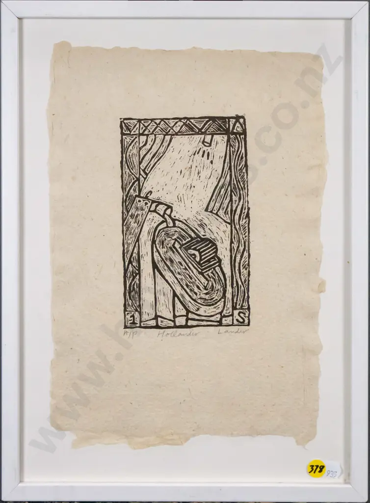 Lauder framed print A/P "Hollander" H-160 W-100 Image 1++