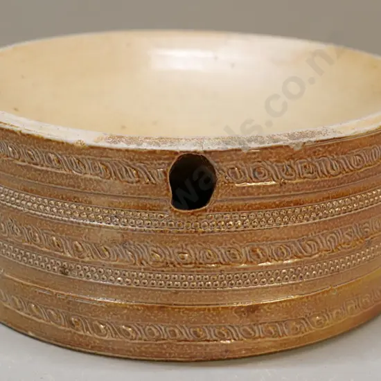 ceramic spittoon, unmarked, condition very good, Dia - 180