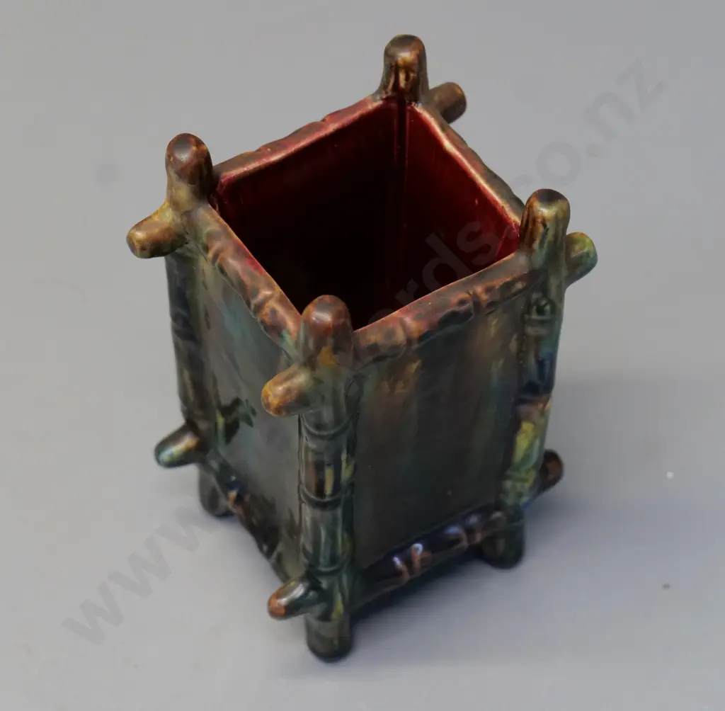 Milton potteries "Bamboo" vase H-150 - small glaze faults underneath Image 1++