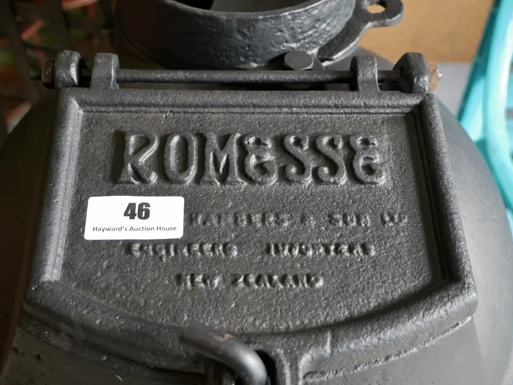 Romesse restored cast iron stove H-1020 Image 1++