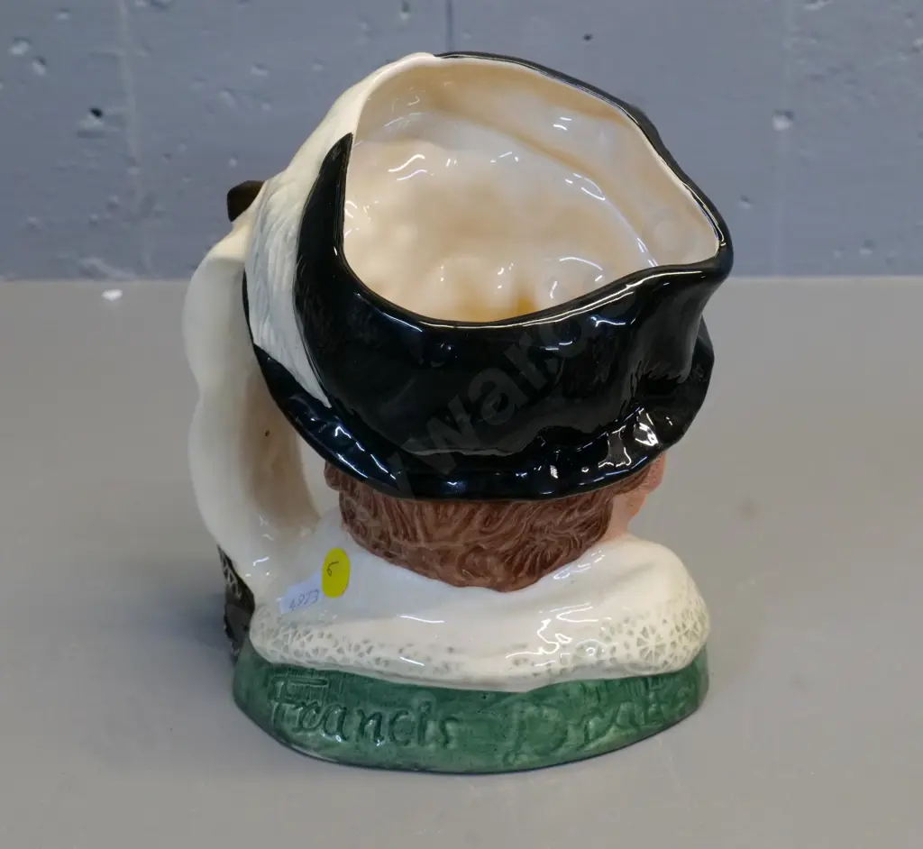 Royal Doulton large toby jug - Sir Francis Drake Ltd Ed. of 6000 D6805. H-190 W-170 Image 1++