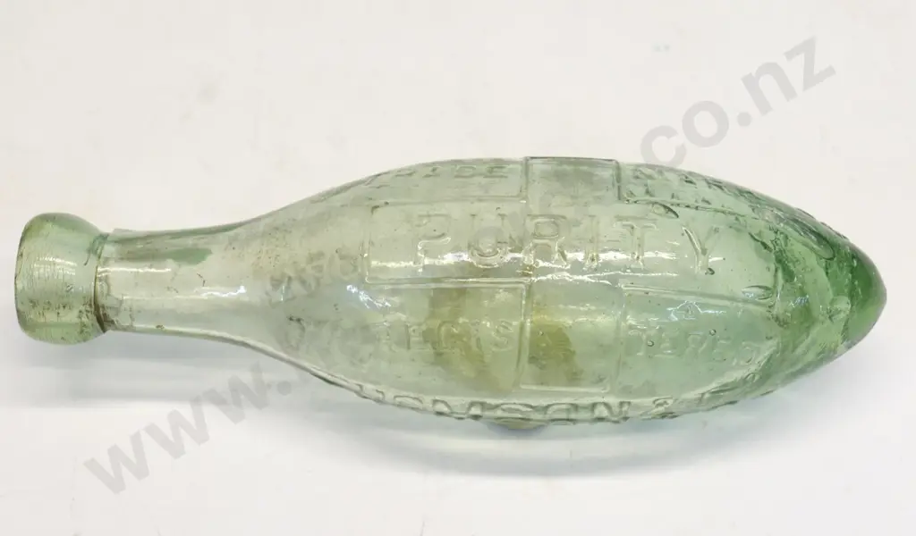 Torpedo bottle, Thomson and Co, 4 Citys, condition good, fracture to air bubble, L- 240 Image 1++