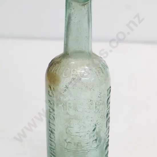 sauce bottle, A McNaughton and Co, Dunedin, very good condition, H-230