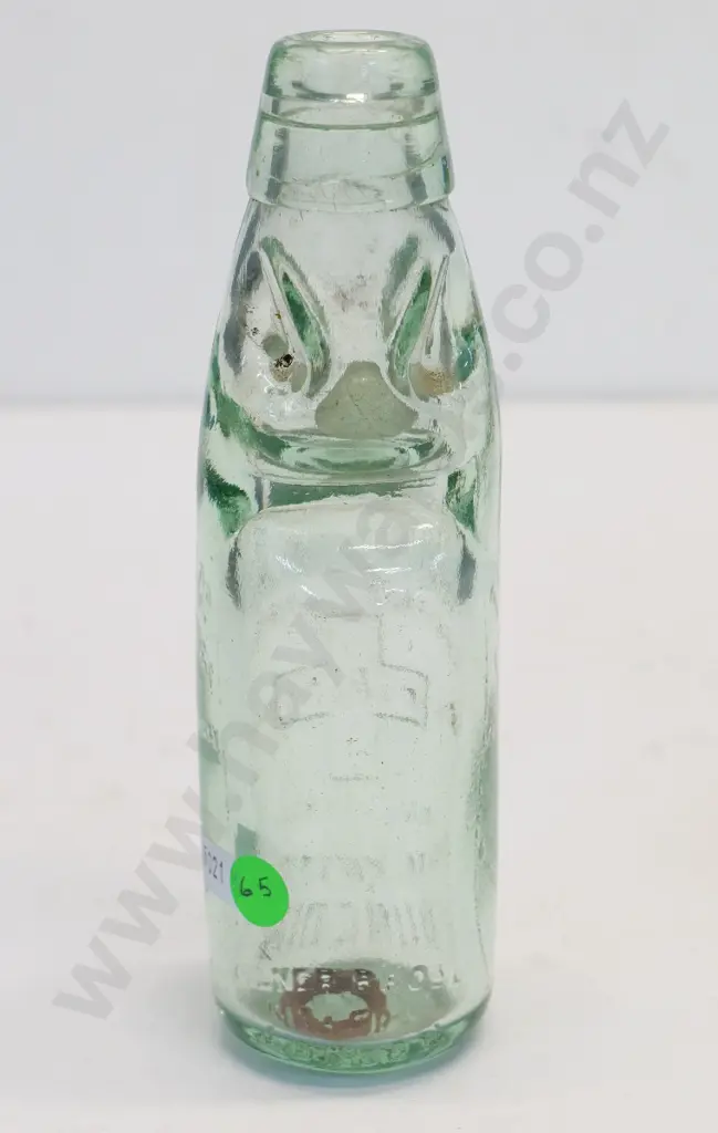 marble bottle, Thomsons and Co Dunedin 1914, condition very good, H-195 Image 1++