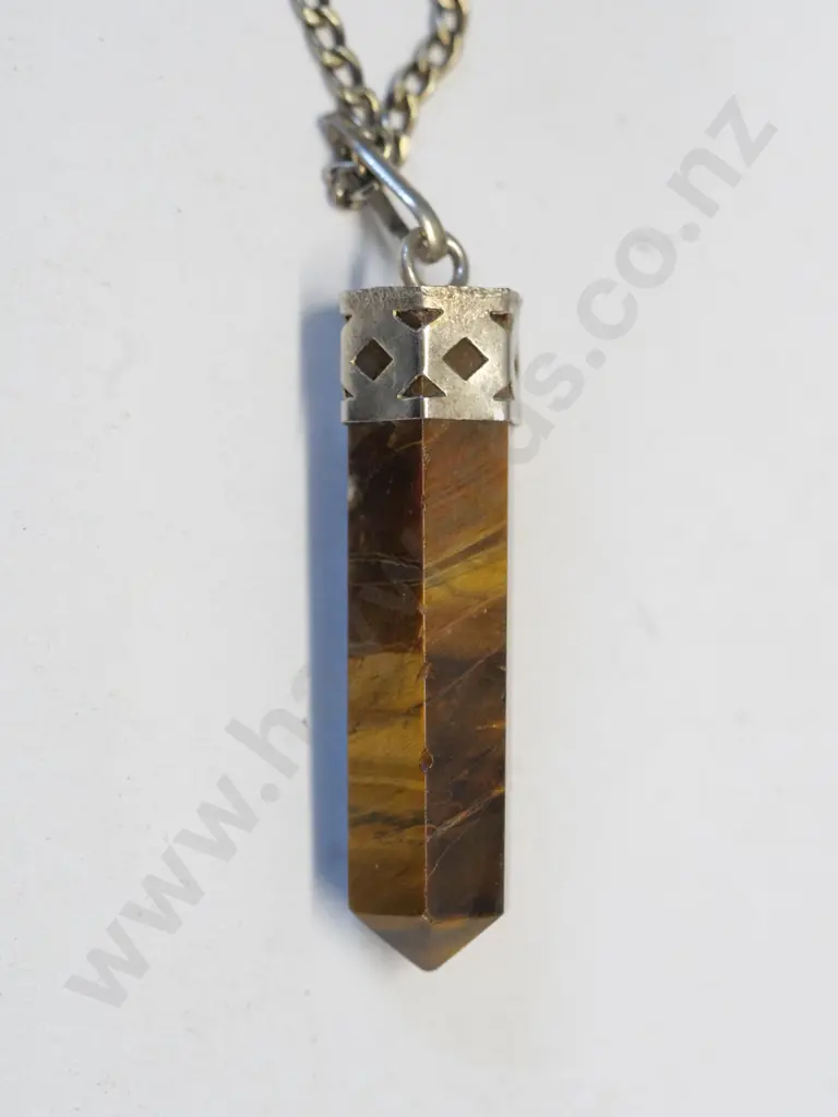 agate necklace chain stamped 925 Image 1++