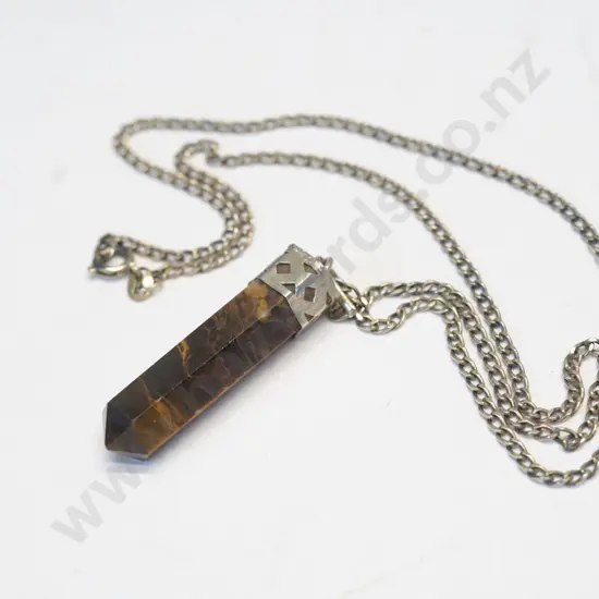 agate necklace chain stamped 925