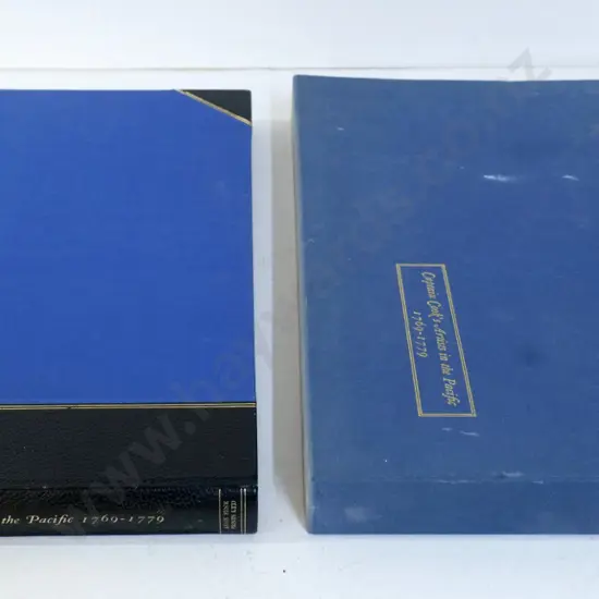 slip-cased book - Captain Cook's Artists in the Pacific 1769-1779 - Avon Prints 1969