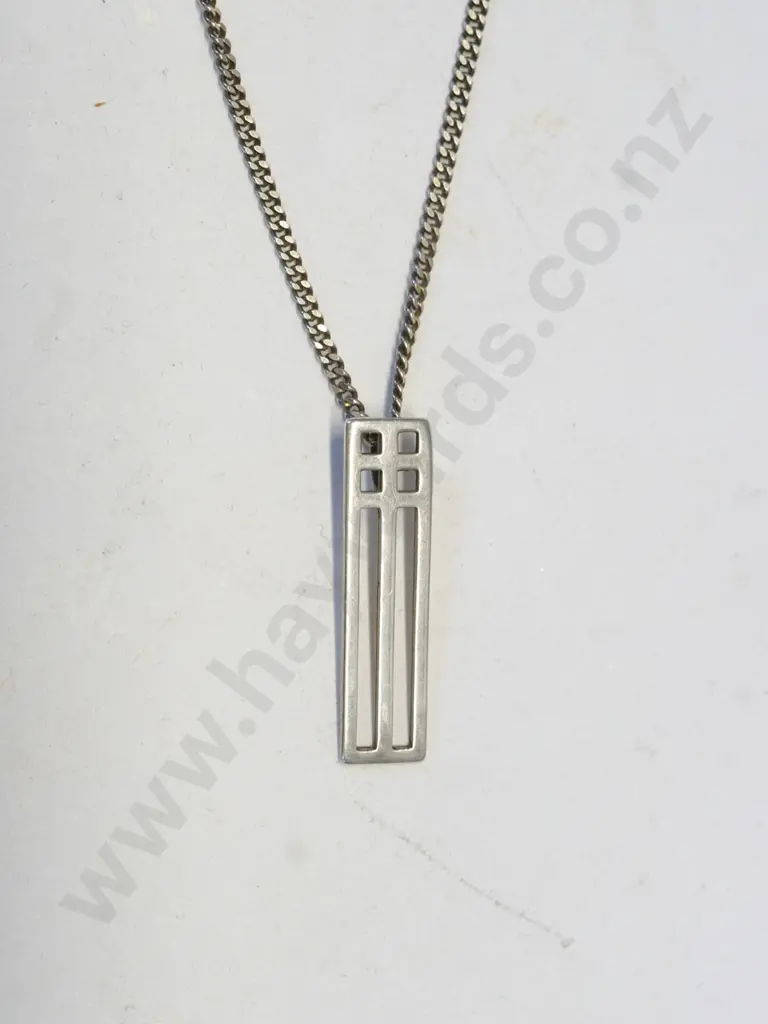 silver necklace stamped 925 Image 1++