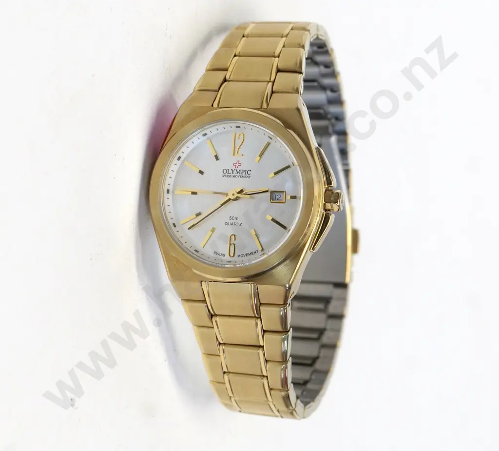 gents Olympic Swiss movement quartz watch Image 1++