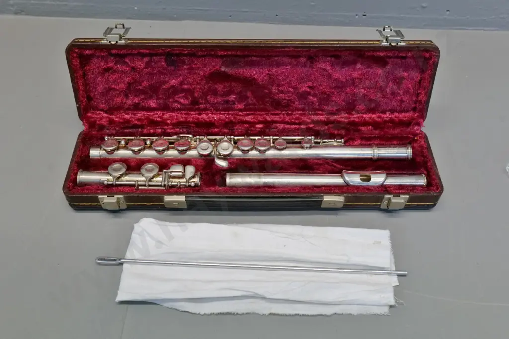 Ida Maria Grassi flute - made in Italy - with fitted case Image 1++