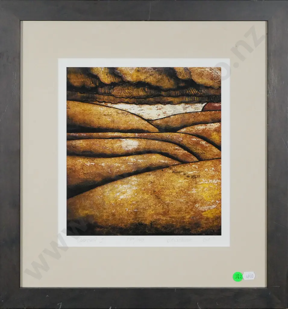 JA Gilmore - framed ltd edition print 137/150 "overcast I" H-230 W-220 Image 1++