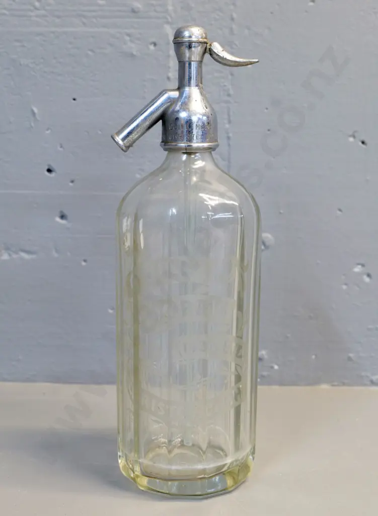 Quill Morris Ltd. Christchurch soda syphon Image 1++