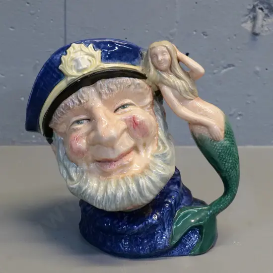 Royal Doulton large toby jug - Old Salt, Number D6551. H-200 W-200