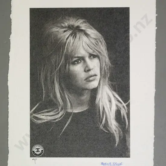 Fairchild, Paris - unframed ltd edition print AP - Brigitte Bardot H-570 W-390