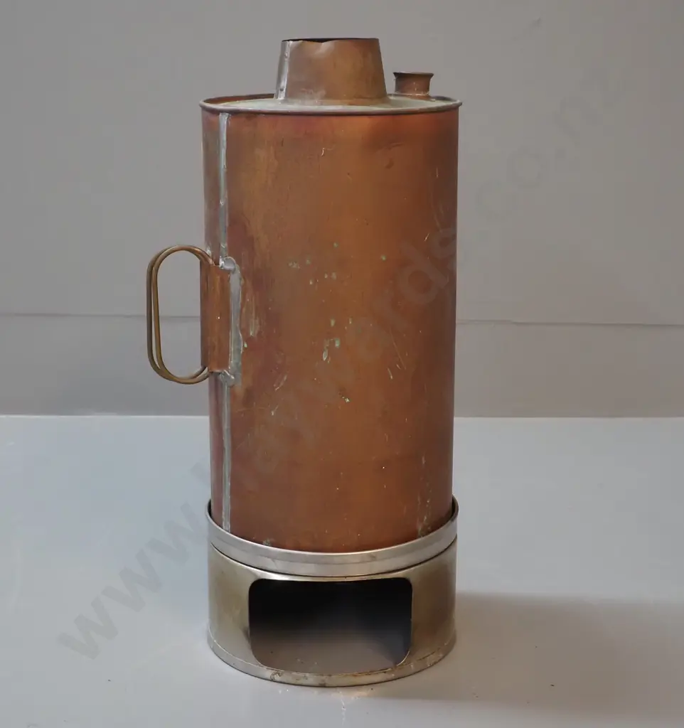 vintage copper thermette - H400 on base Image 1++