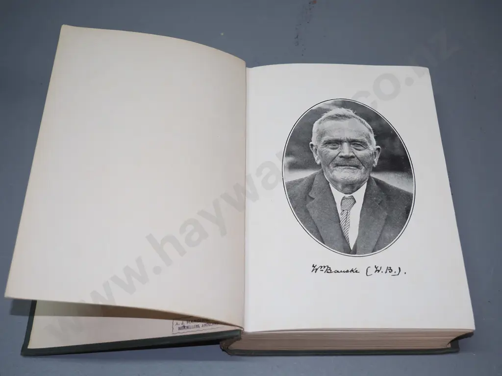 Where the White Man Treads - by W.B. - Otorohanga, 2nd edition, 1928 - minor foxing & wear Image 1++
