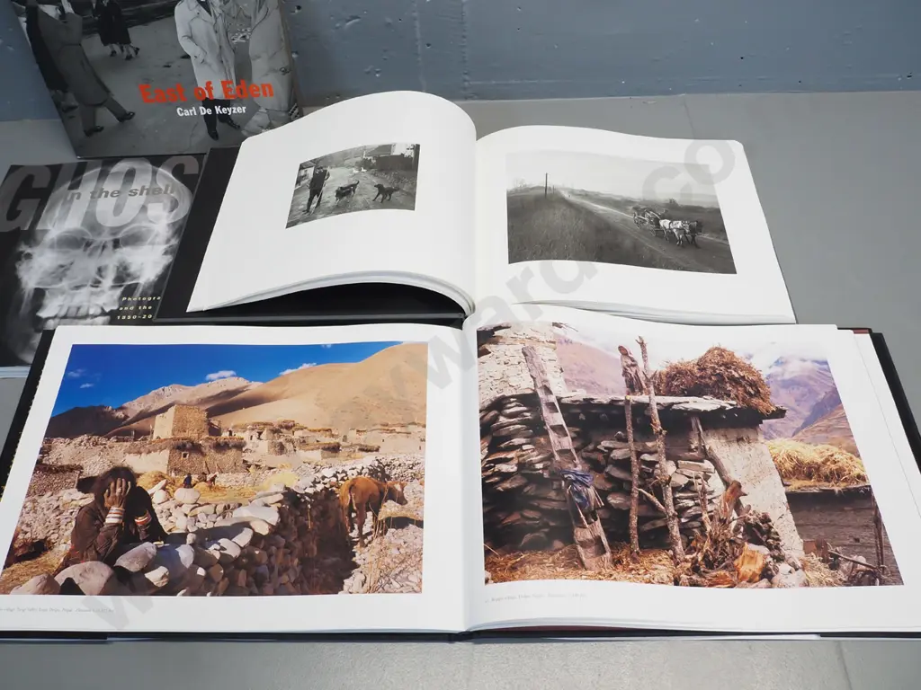 4 photo books - Penti Sammallahti 2013 reprint, Carl de Keyzer 1996, Himalayan Odyssey, Ghost in the Shell Image 1++
