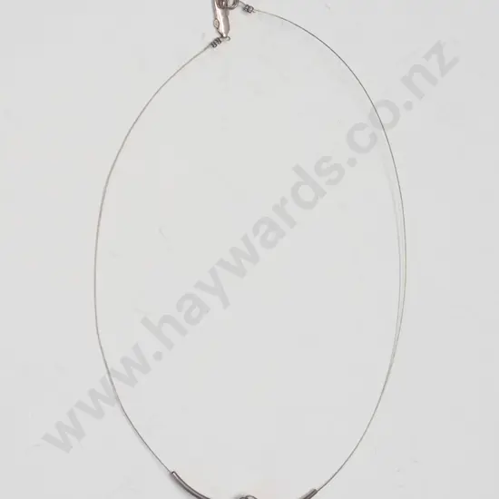 silver necklace clasp stamped 925