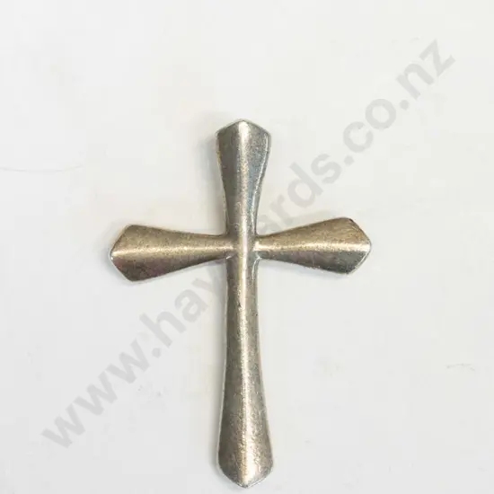 silver cross pendant no chain stamped 925