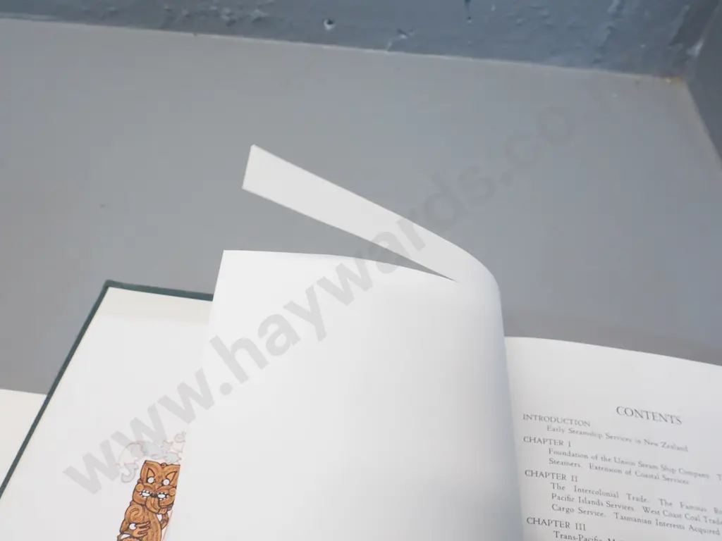 3 New Zealand books - Wreck of the Tararua, Union Steamship Line history, 1968-69 Otago Harbour Board register A-L only Image 1++