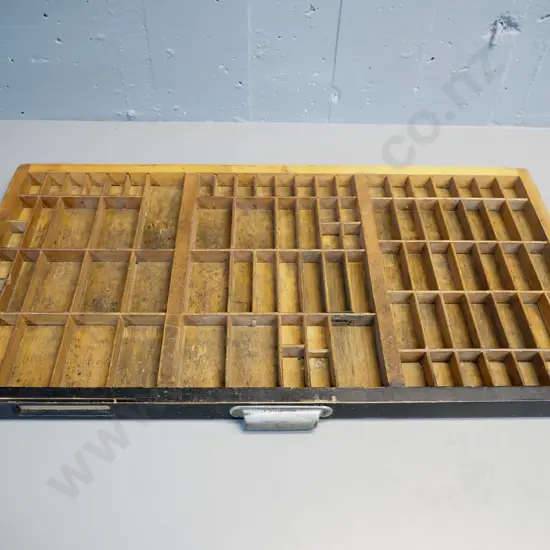 vintage printing type tray / drawer W-820 D-430