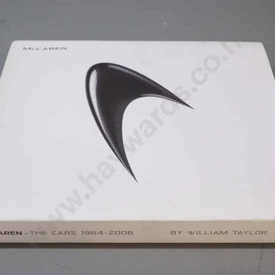 book: McLaren - The Cars - 1964-2008. Published 2008, Coterie Press - some wear