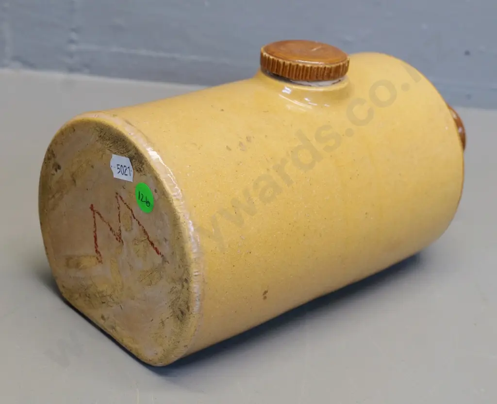ceramic hot water bottle, Milton Pottery, condition very good, L - 260 Image 1++